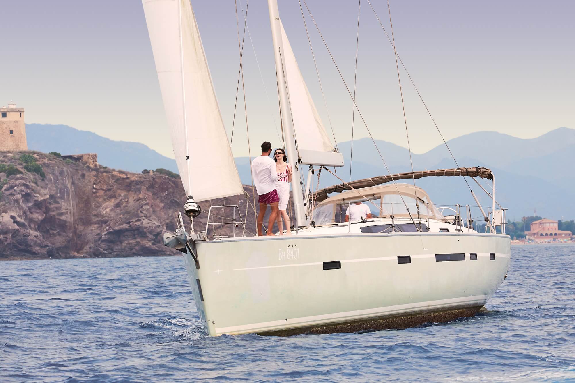 Boat experience at Forte Village
