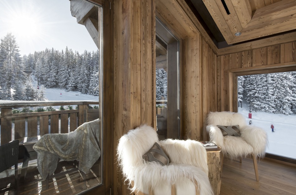Fouquet's Courchevel suite view