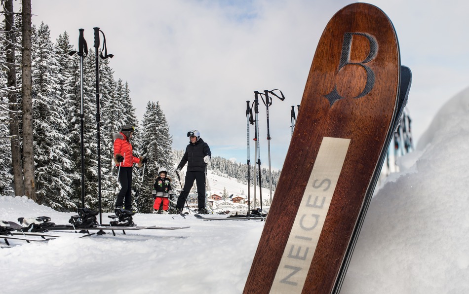 Fouquet's Courchevel ski room lounge