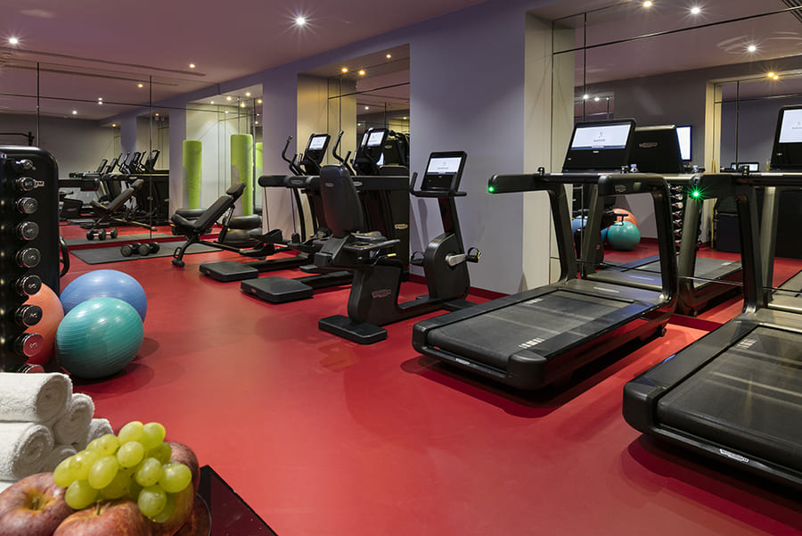 Fitness centre at Fouquet's Paris