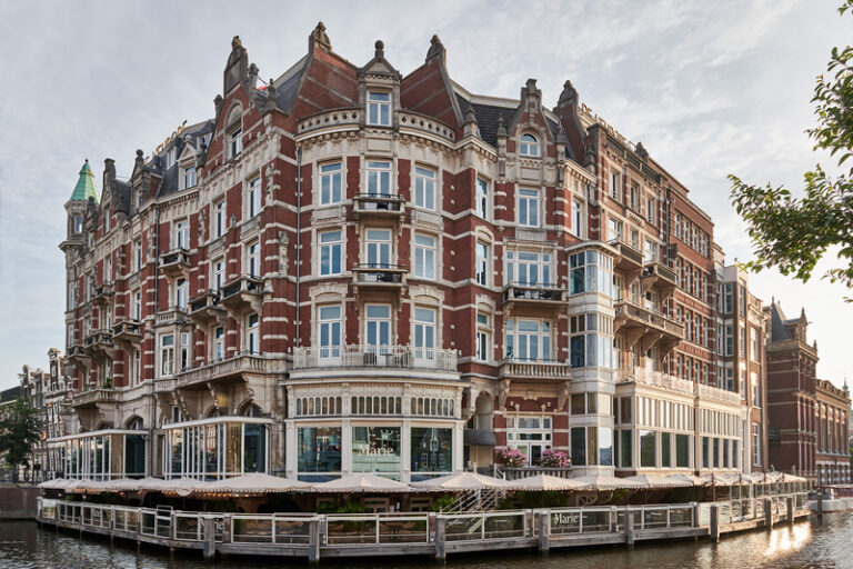 Exterior view of De L'Europe, Amsterdam