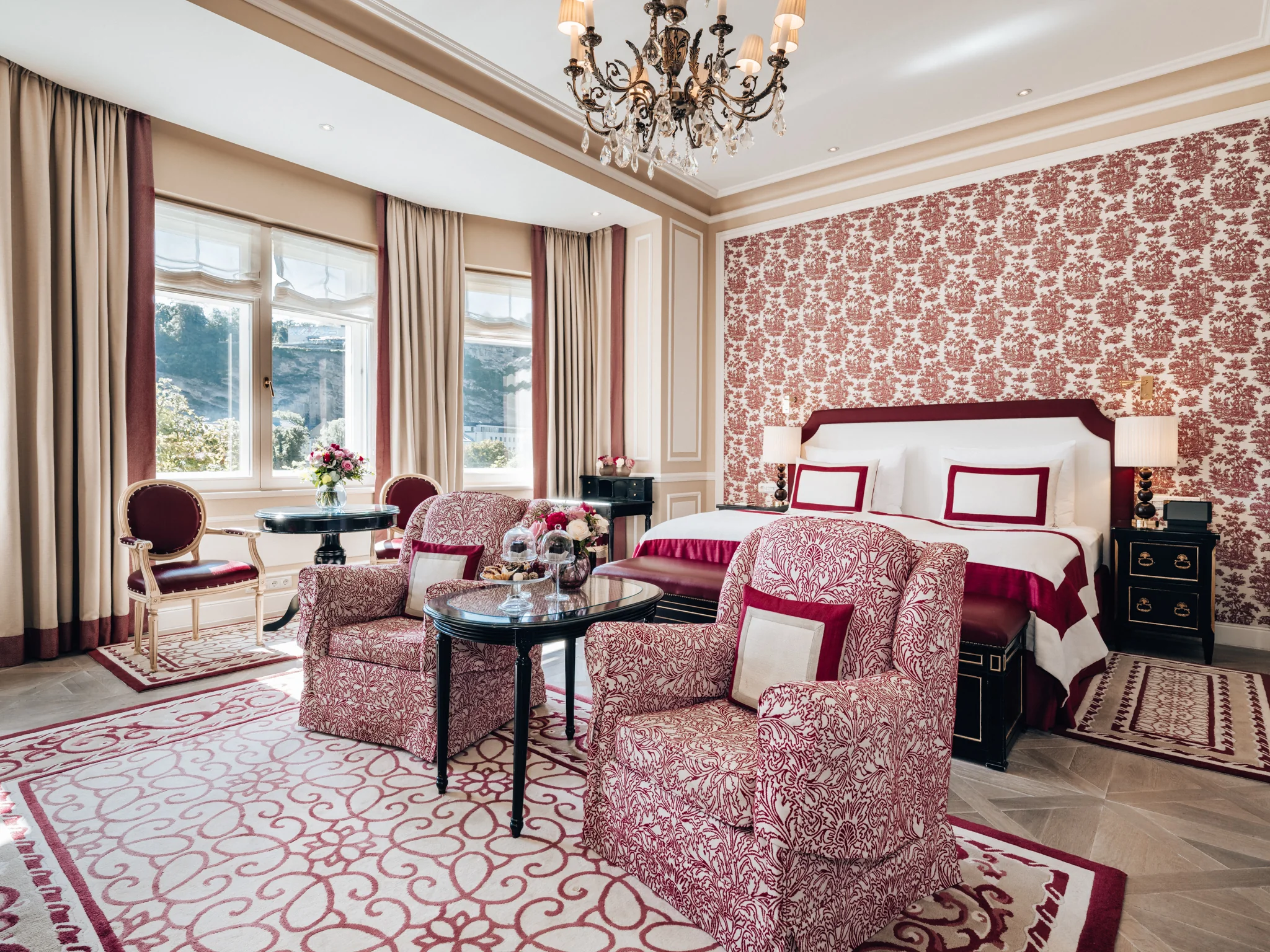 Hotel Sacher Salzburg Signature Suite with View interior