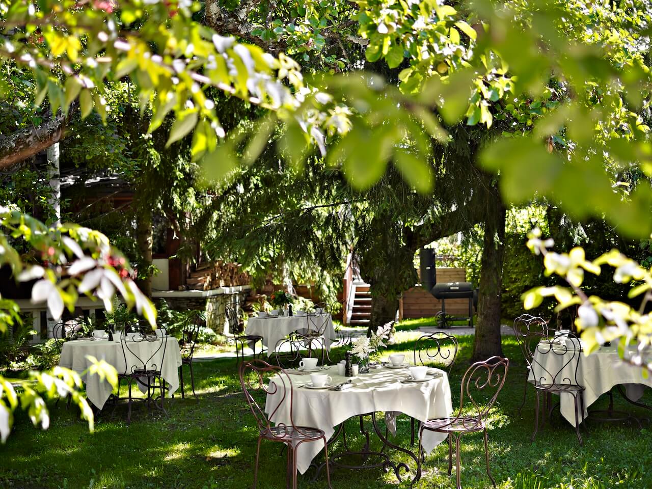 Lodge Park Megève restaurant