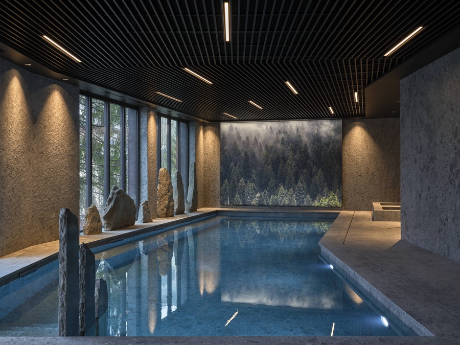 Lodge Park Megève spa