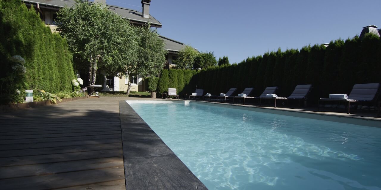 Lodge Park Megève swimming pool