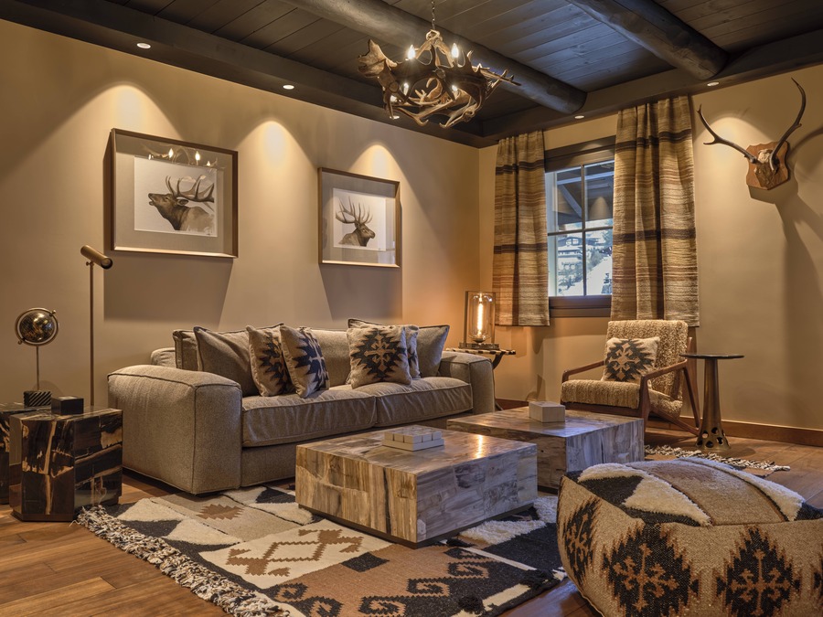 Lodge Park Megève signature suite interior