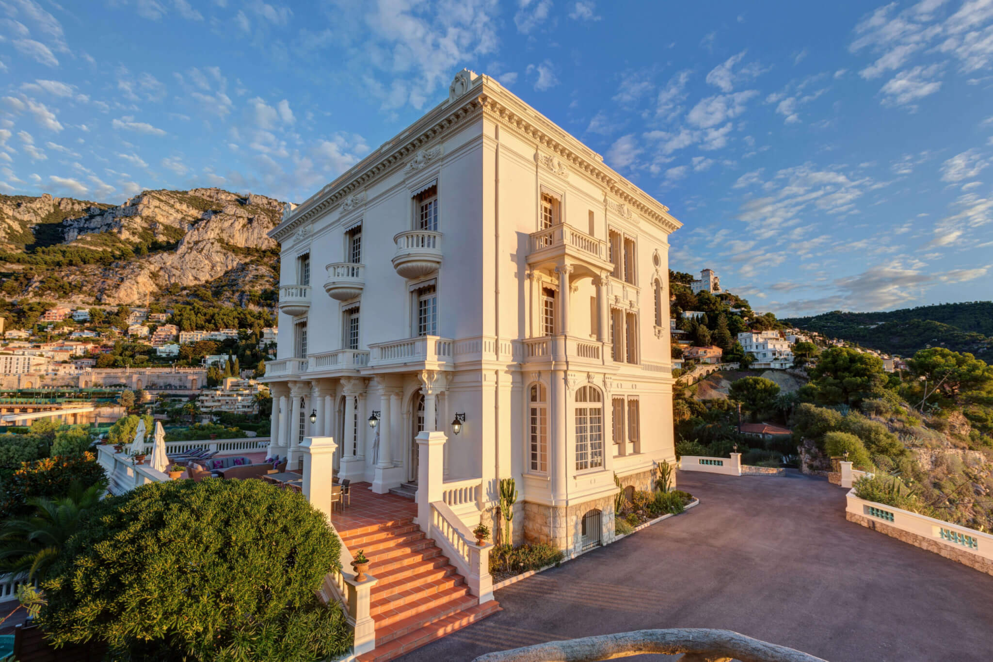 Villa La Vigie pool and dayview, Monaco