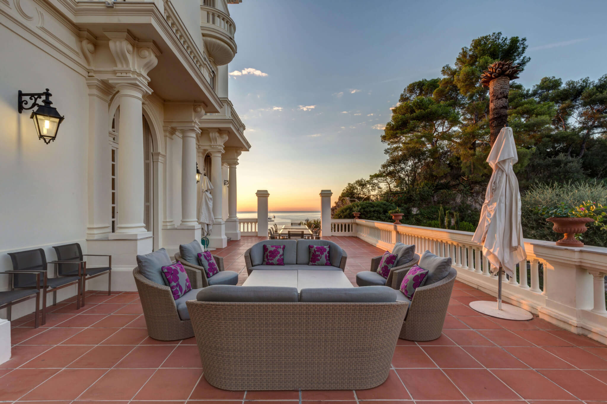 Villa La Vigie terrace, Monaco